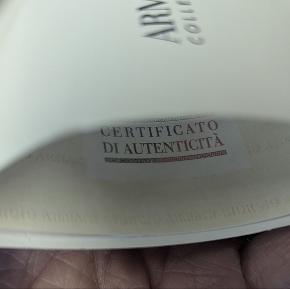 NWT Armani Collezioni Antinea SRL Size 4 Corduroy Pants in Taupe - Picture 2 of 16